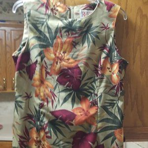 R& K ORGINALS DRESS LONG WOMENS SIZE 10